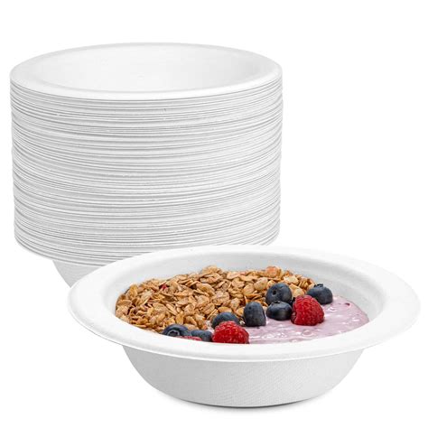 Compostable Oz Heavy Duty Soup Bowls Pack Eco Friendly