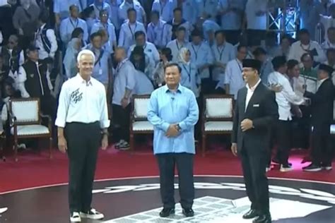 Jajak Pendapat Litbang Kompas Responden Menilai Debat Capres Di Kpu