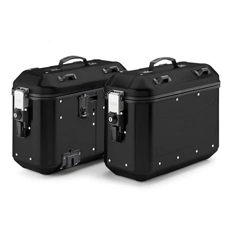 Valise latérale MONOKEY DLMK36B GIVI Trekker DOLOMITI BLACK LINE 36