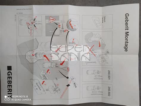 Изпразващ механизъм за тоалетно казанче GEBERIT (Геберит)