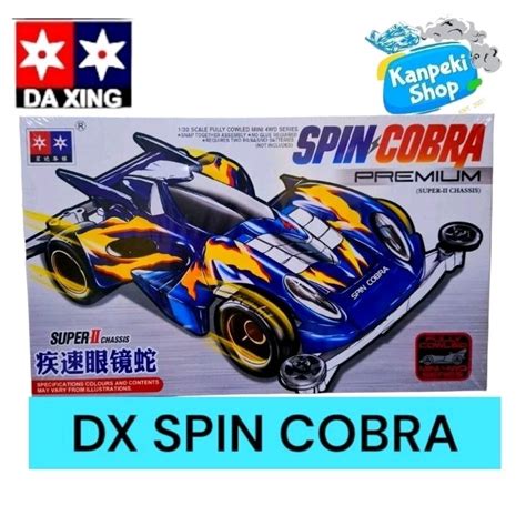 Jual Rep Tamiya Mini 4wd Merk Daxing Spin Cobra Premium Super 2 Chasis