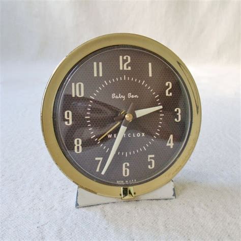 Vintage Westclox Baby Ben Wind Up Alarm Clock