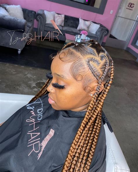 Tydidmyhair Rva Pa Braider On Instagram Zigzag Part Knotless