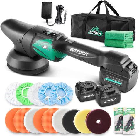 Amazon Batoca S Cordless Car Buffer Polisher Dual Action With