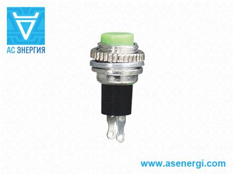 Кнопка DS-314, 0,5A 125B, выкл/вкл, без фиксации – AS ENERGI