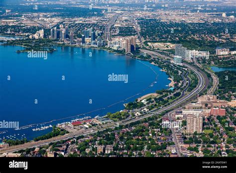 Stock Image With A View Of The Waterfront And Humber Bay On The West