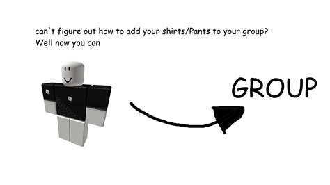 How To Upload Roblox Shirtpants To Group Youtube