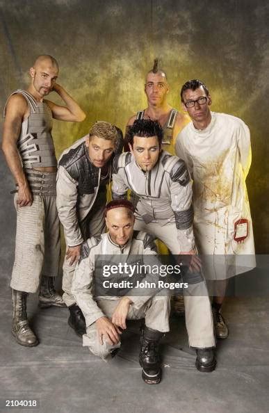 The German rock group Rammstein at the MTV European Music Awards in ...