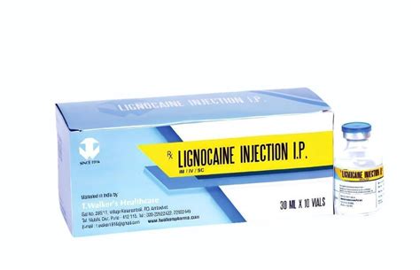 Lignocaine Hydrochloride Injection 2 W V 30ml At Rs 99 Vial In Nagpur