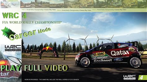 Wrc World Rally Championship Game Play Video Germany Part Youtube