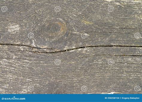 Achtergrondtextuur Van Oud Hout Met Barst Stock Foto Image Of