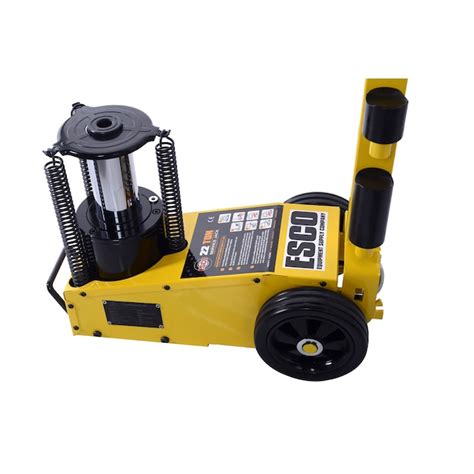 Esco Yellow 22 Ton Steel Air Hydraulic Floor Jack In The Jacks Department At