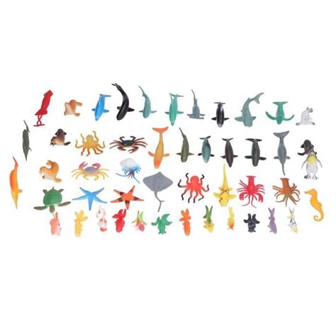 Zerone Pcs Figurine Animaux Marins Simul S Jouet Ducatif De L