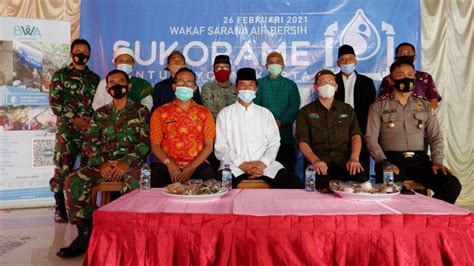 Sambut Hari Air Sedunia Bwa Resmikan Wakaf Sarana Air Bersih Sukorame