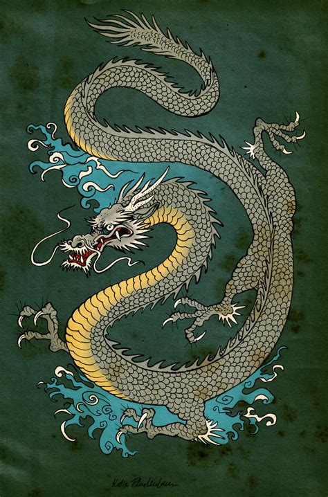 Japanese Dragon By Katepfeilschiefter On Deviantart