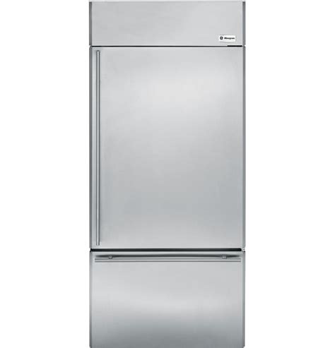 Upright Refrigerator Freezer Zics360nxrh Monogram Home Built In