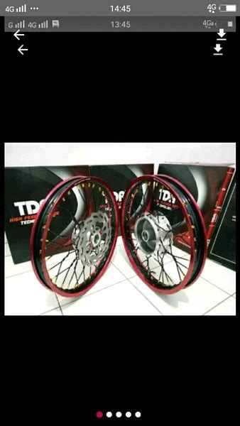 Jual Sepaket Velg Set Tdr Tone Tromol Set Vnd Original Plus Piringan