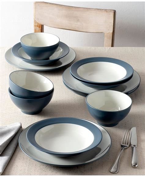 Noritake Colorwave 12-Piece Dinnerware Set, Created for Macy's ...