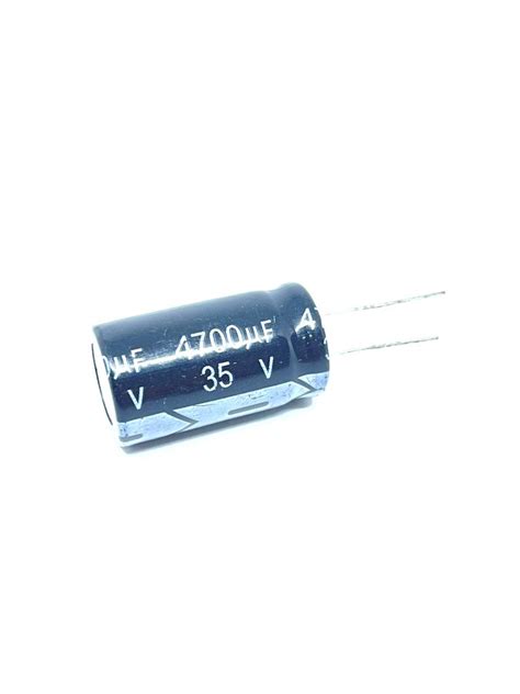 Kit Com 02 PeÇas Capacitor Eletrolitico 4700uf 35v Radial 105ºc 18x32mm Jwco Gold News