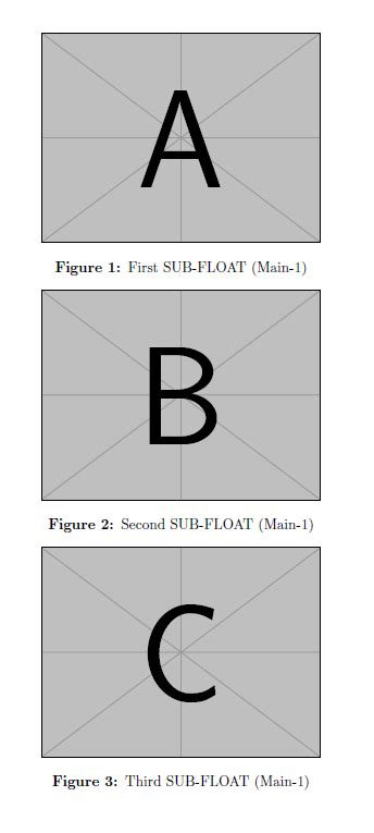 Floats How To Include Vertically Aligned Subfigures While Making