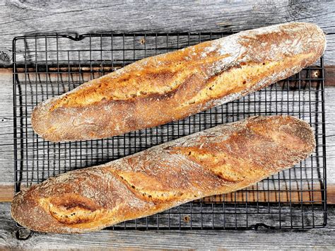 Sauerteig Baguette Selber Backen Rezept F R Zu Hause