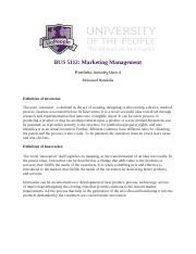 Unit Portoflio Activity Docx Bus Marketing Management