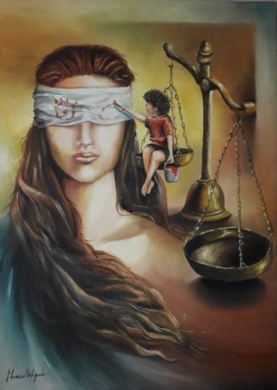 Diosa De La Justicia Cuadro Original Óleo Sobre Lienzo Comprar Cuadros