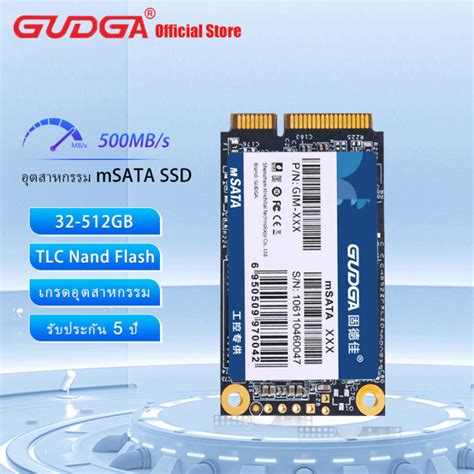 อุตสาหกรรม Msata Ssd Sata 3 Tlc 32gb 64gb 128gb Hd Ssd สก์ท็อปแล็ปท็อป