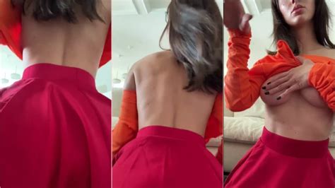 Se Filtr Un Video De Natalie Roush Desnuda Haciendo Cosplay De Velma