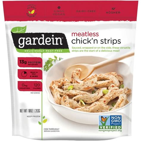 Gardein Meatless Chick N Strips 10 Oz Instacart