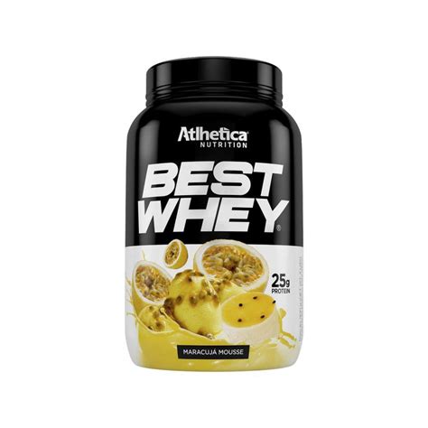 Best Whey 900g Maracujá Mousse Atlhetica Nutrition Submarino