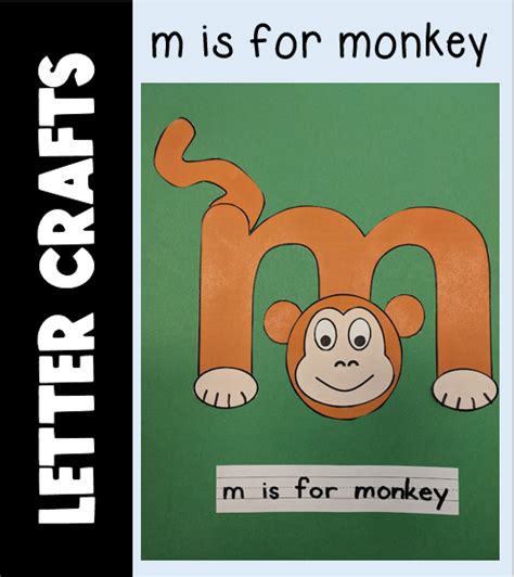 Uppercase Lowercase Letter M Sound Crafts M Is For Mouse M Is For