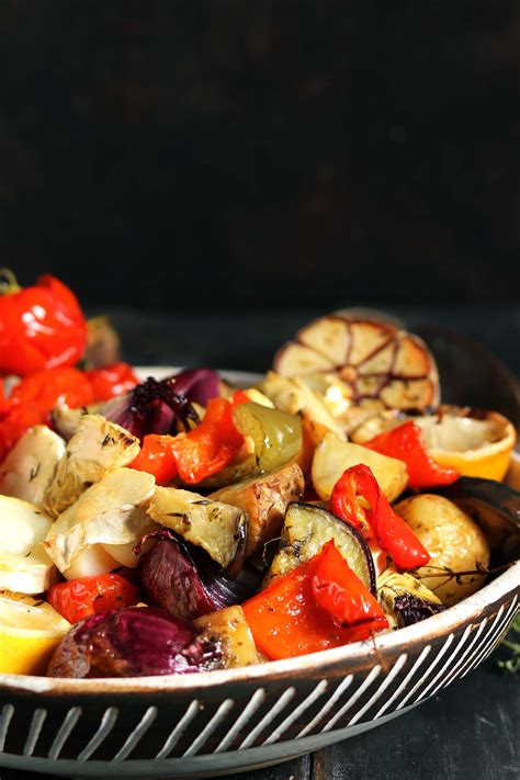 Roasted Mediterranean Vegetables With Potatoes The Last Food Blog