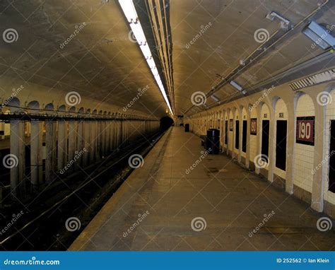 New York City Subway Station Stock Photography - Image: 252562