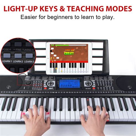 Snapklik Aklot Key Keyboard Piano Portable Electronic Keyboard