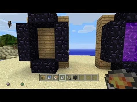 Minecraft Como Fazer Portal Pro Nether R Pido E F Cil Youtube