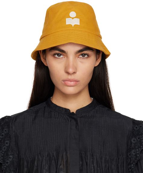 Yellow Haley Bucket Hat By Isabel Marant On Sale