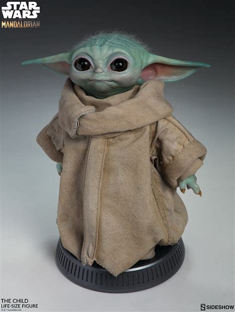 Star Warsthe Mandalorian The Child Baby Yoda Life Size Premium