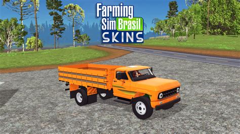 Skin D60 Laranja Skins Farming Sim Brasil Skins Games Truck