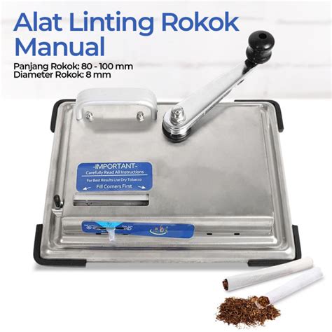 Lintingan Tembakau Onuoss Alat Linting Rokok Manual Cigarette Roll