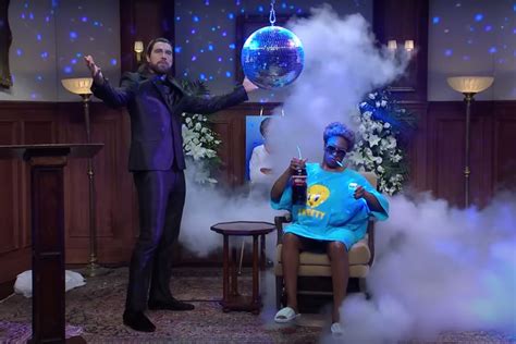 Travis Kelce Creates Rocket Fueled Funeral In SNL Sketch SYFY WIRE