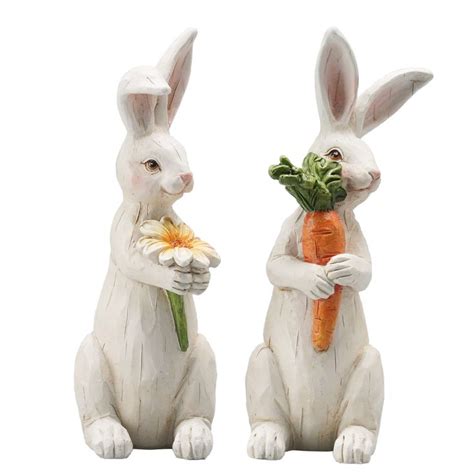Newman House Studio Easter Decorations Bunny Decor Spring Figurines