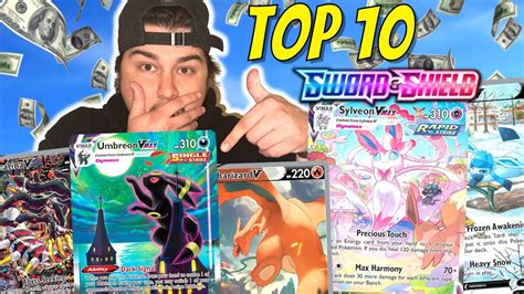 Top 10 MOST EXPENSIVE Pokemon Cards In Sword Shield YouTube