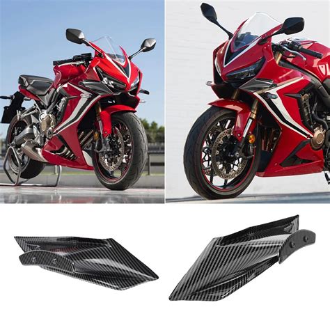 Cbr650 Fairing Winglets Aerodynamic Wing For Honda Cbr650r Motorcycle