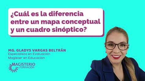 ¿cuál Es La Diferencia Entre Un Mapa Conceptual Y Un Cuadro Sinóptico