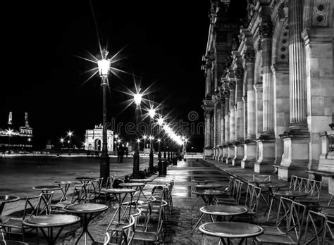 Paris Cafe by Night stock photo. Image of print, lamp - 38618620