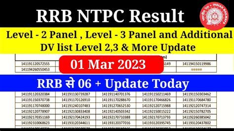 Ntpc Level Add Dv Ntpc Level Additional Dv Rrb Ntpc Level Cut