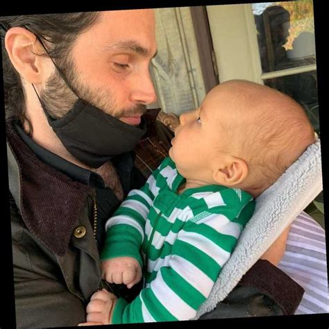 Proud Papa! Penn Badgley Smiles with His Baby Son in Sweet Photo Shared by Wife Domino Kirke ...