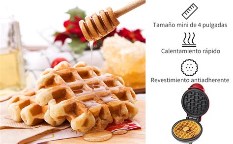 Ycqynhq Mini M Quina Para Hacer Waffles W Waflera Electrica