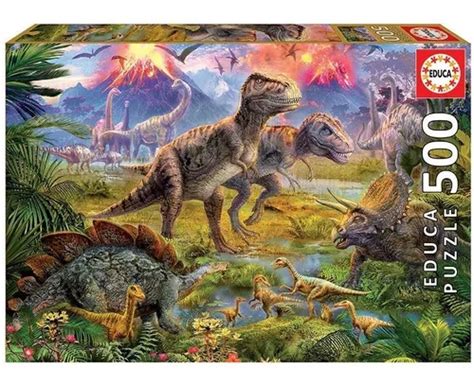 Rompecabeza Puzzle Dinosaurios X Piezas Clementoni Env O Gratis